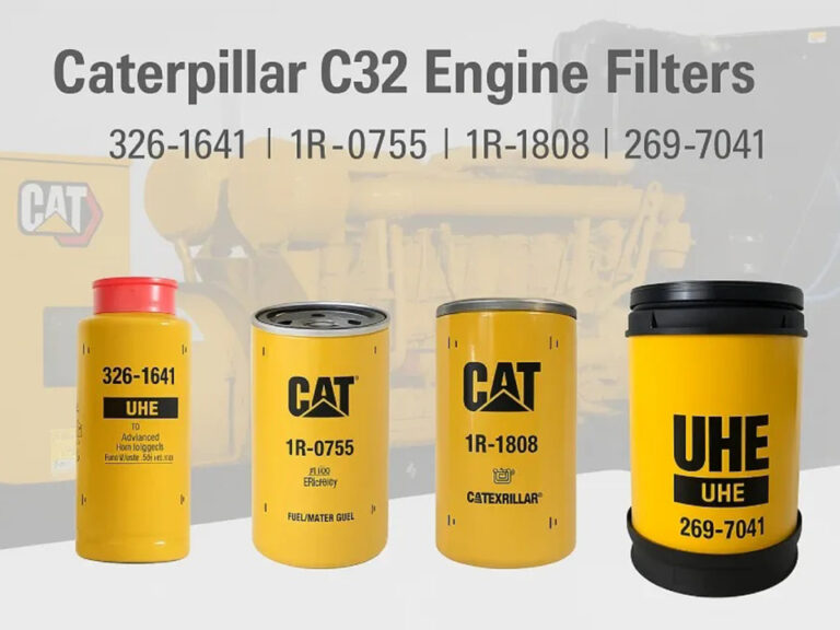 Four Essential Filters for Caterpillar C32 Engine 5 Caterpillar C32 Engine