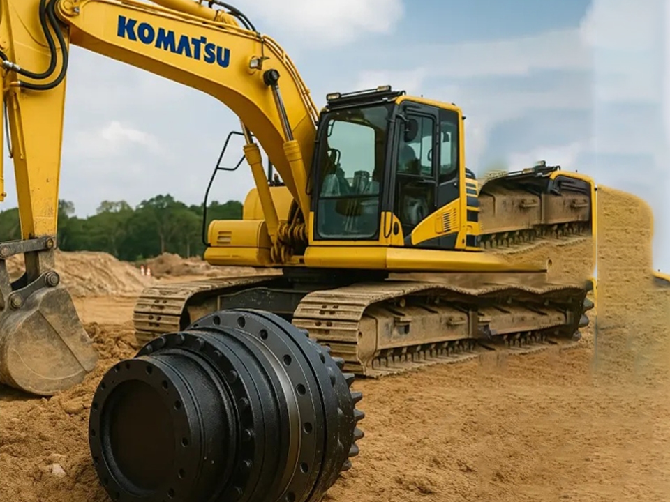 Hướng dẫn lắp ráp bộ truyền động cuối Komatsu - Giới thiệu 1 Bộ truyền động cuối Komatsu