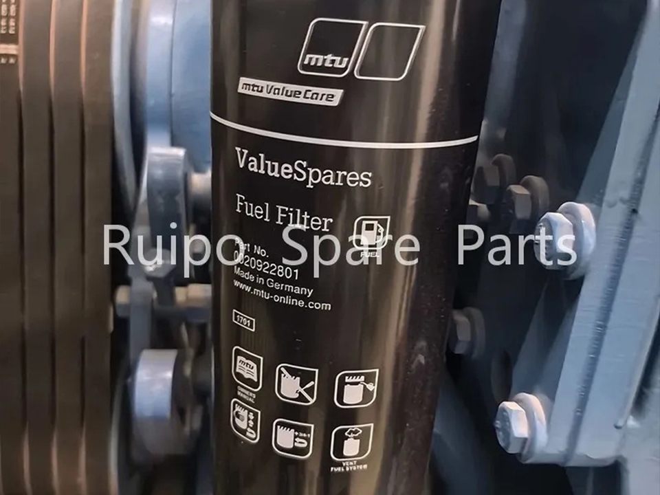 MTU 18V 2000 G63 Engine Maintenance Case Study | RUIPO Provides High-Quality OEM Parts 3 RUIPO Provides High-Quality OEM Parts