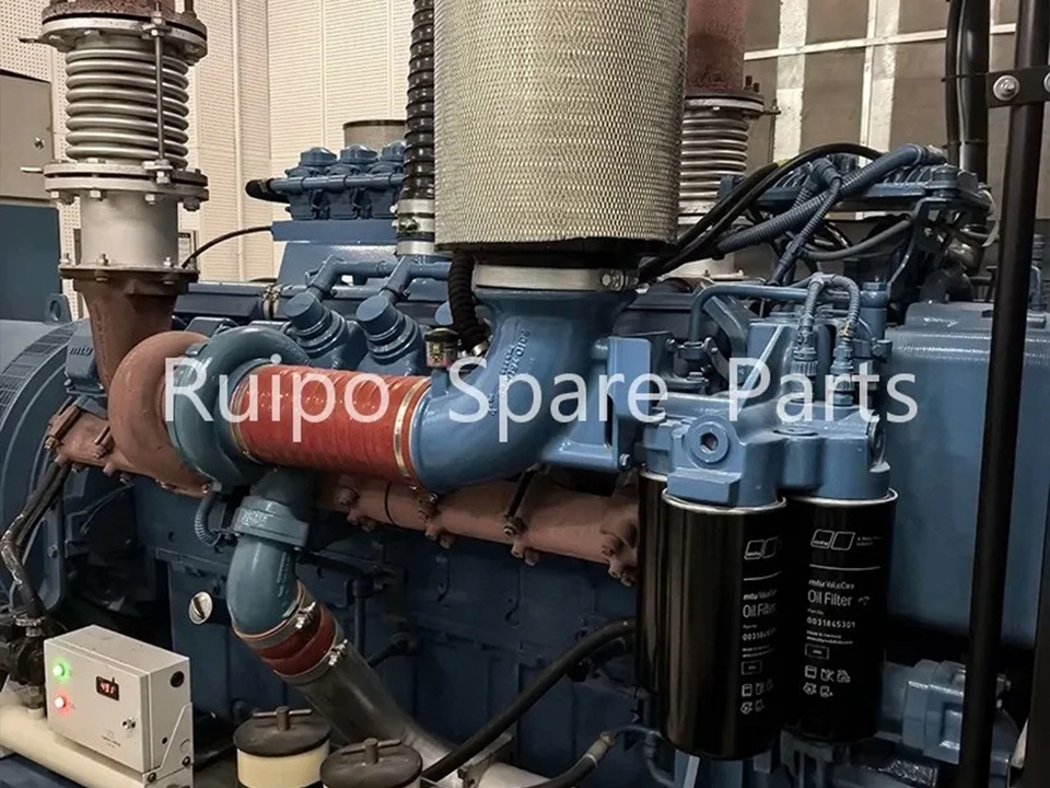 MTU 18V 2000 G63 Engine Maintenance Case Study | RUIPO Provides High-Quality OEM Parts 4 RUIPO Provides High-Quality OEM Parts