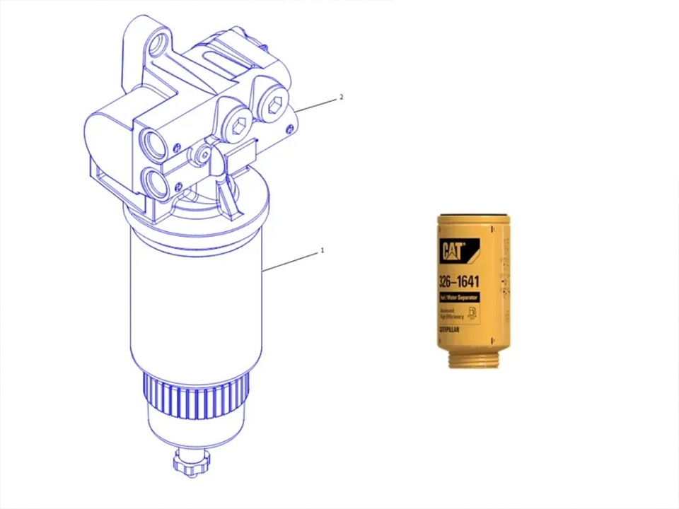 How To Choosing The Right Caterpillar Filters: 1R-0749, 1R-0755, 1R-1808, and 326-1641 2 Right Caterpillar Filters