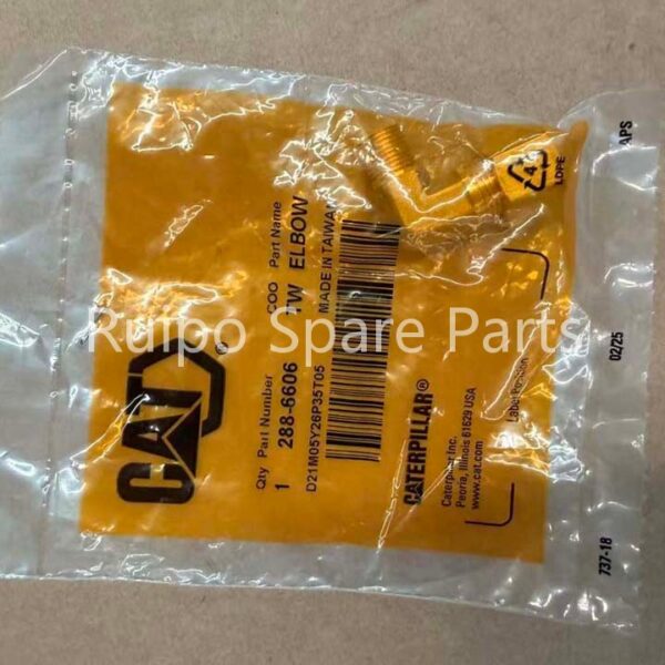 Fuel Priming Pump Elbow 288-6606