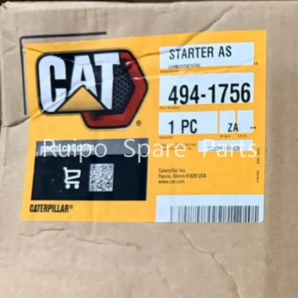 cat-494-1756-air-starting-motor-detail CAT 494-1756 Air Starting Motor