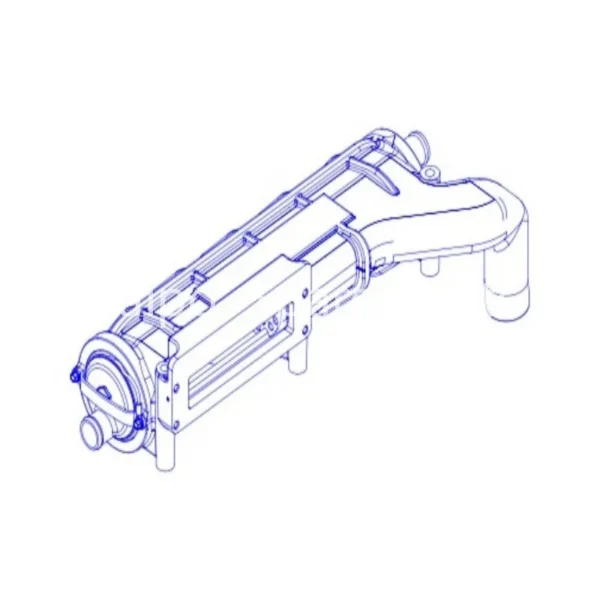 cat-569-3053-mechanical-aftercooler-diagram CAT 569-3053 Mechanical Aftercooler for C4.4
